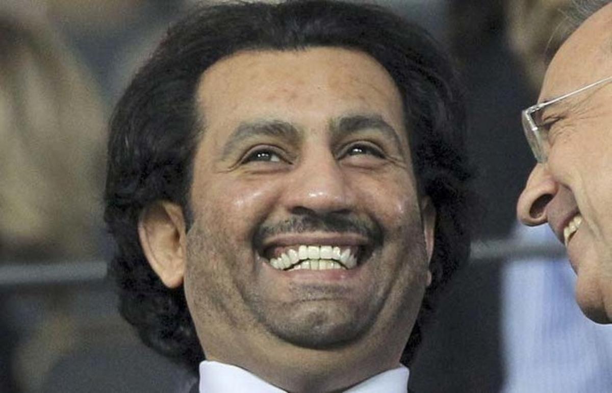 El jeque árabe Abdullah Al-Thani