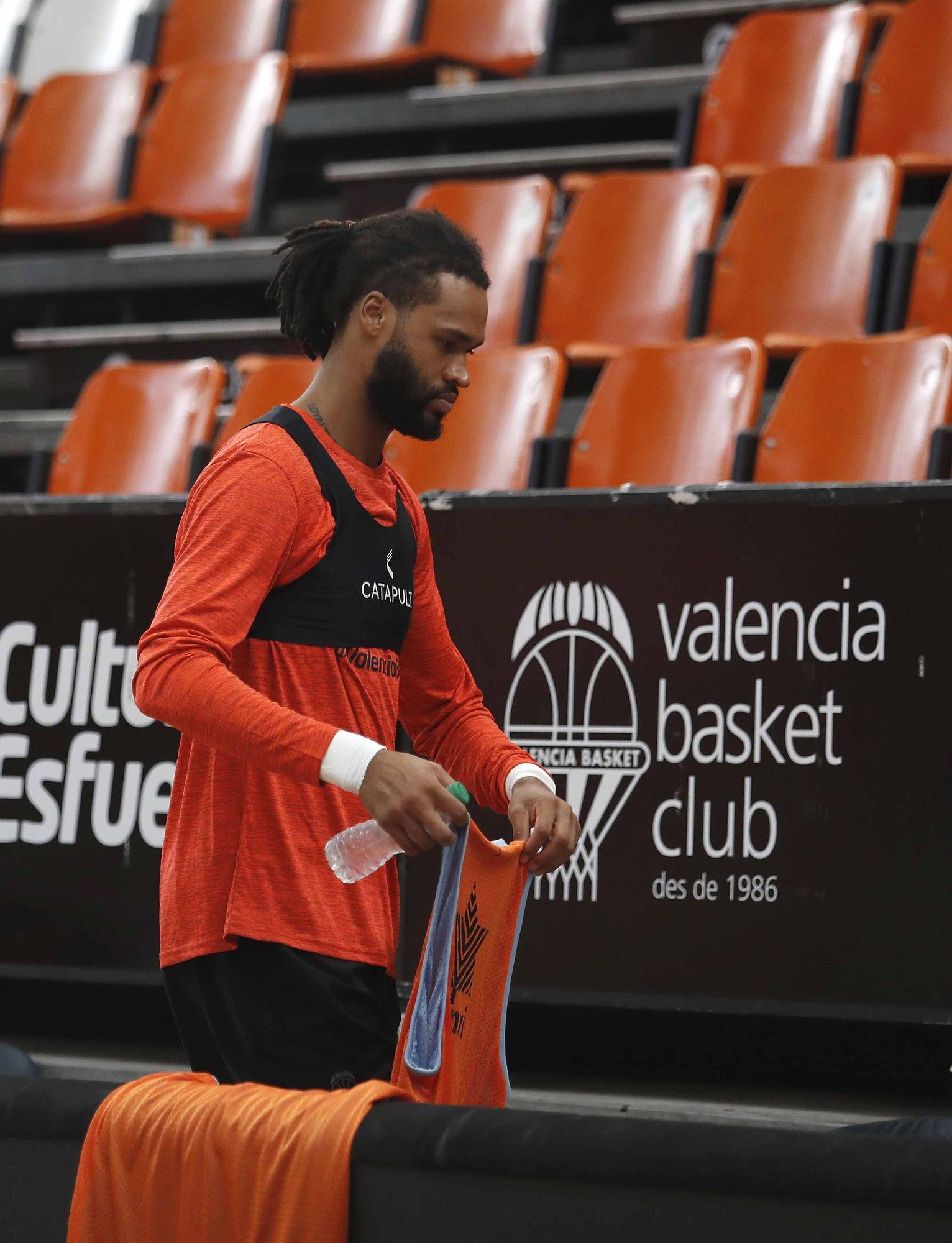 Así fue la sesión de entrenamiento para Valencia Basket