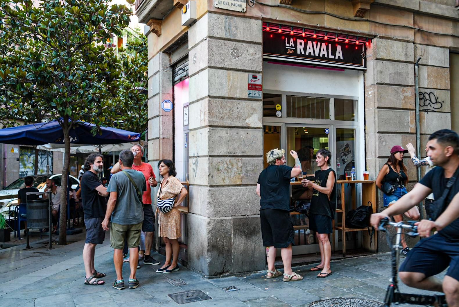 La Ravala, el bar donde se produjo el brote de salmonelosis el sábado 20 de julio.