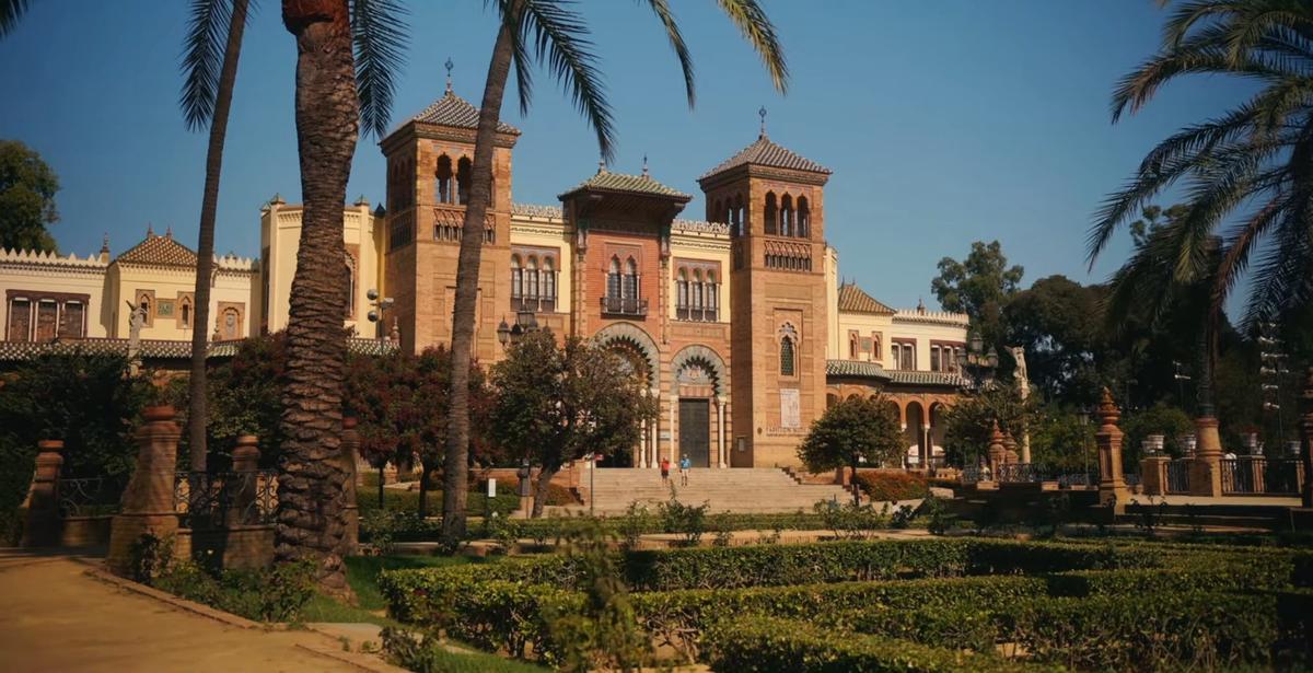 El Pabellón América del Parque Maria Luisa de Sevilla
