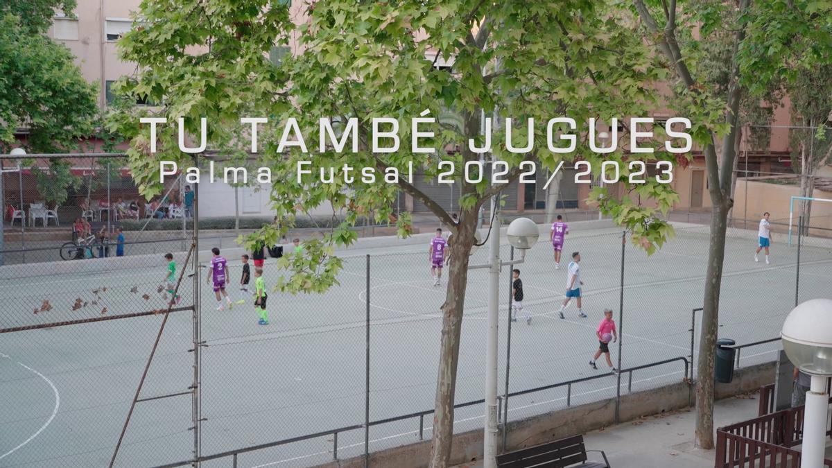 Palma Futsal. Campaña de abonados 2022-23. Captura vídeo promocional 1