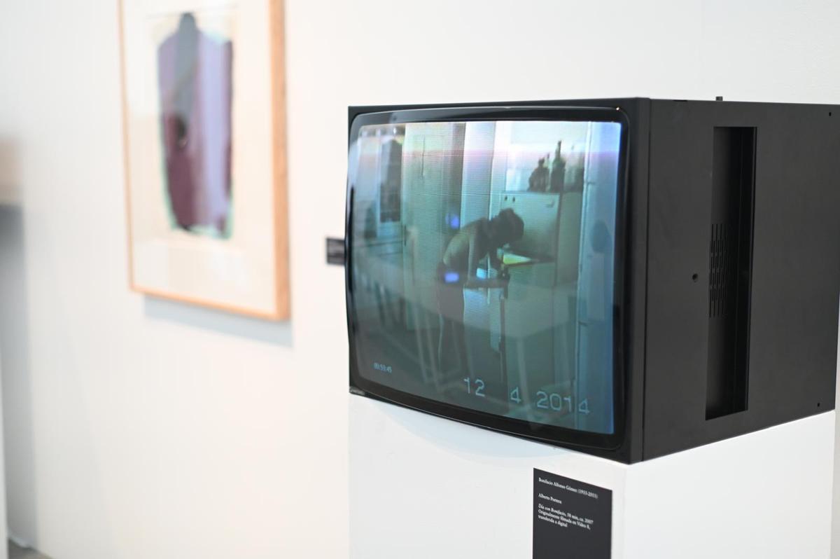 La muestra tiene un alto componente audiovisual.