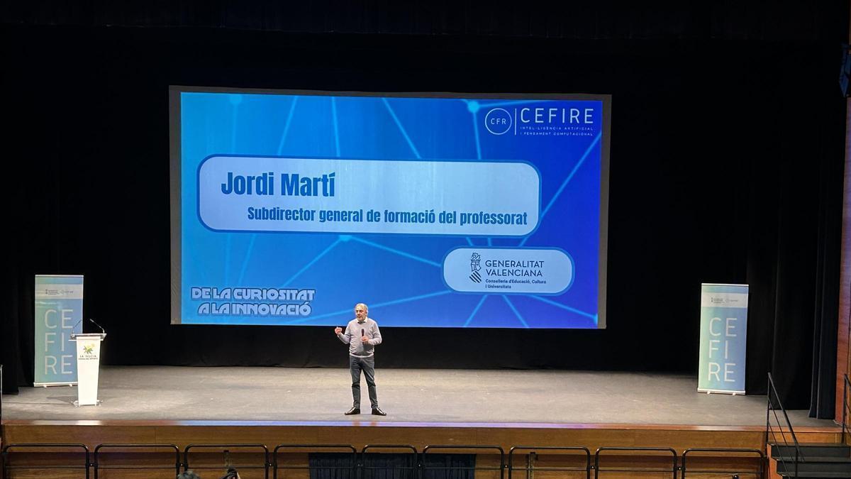 L’Auditori de la Nucia acoge hoy las I Jornadas sobre Inteligencia Artificial y Pensamiento Computacional.