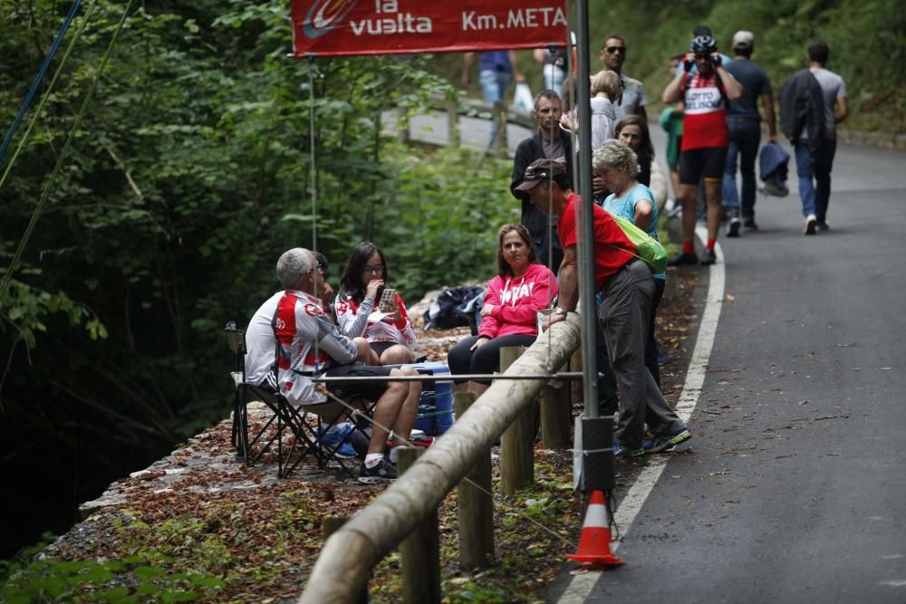 Vuelta ciclista a España. Lagos de Covadonga