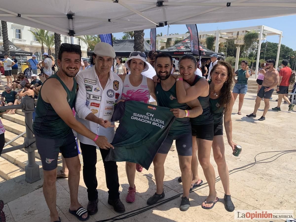 Las mejores imágenes de la IV Regata de la Liga de Barco Dragón