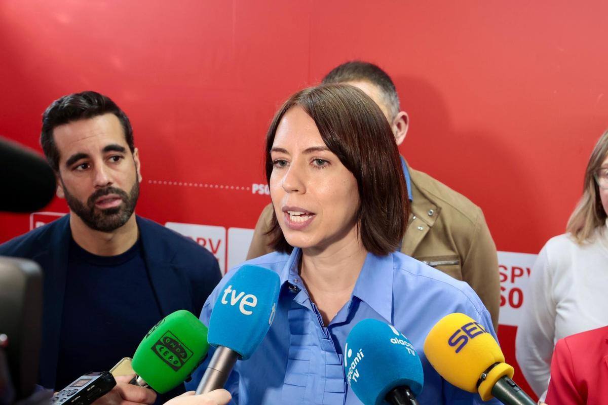 Diana Morant cree que la comisión de Les Naus en las Cortes "será una tapadera"
