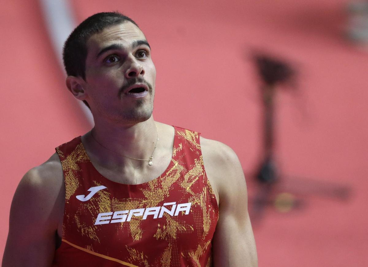 El atleta español Bruno Hortelano. EFE/EPA/ANDREJ CUKIC