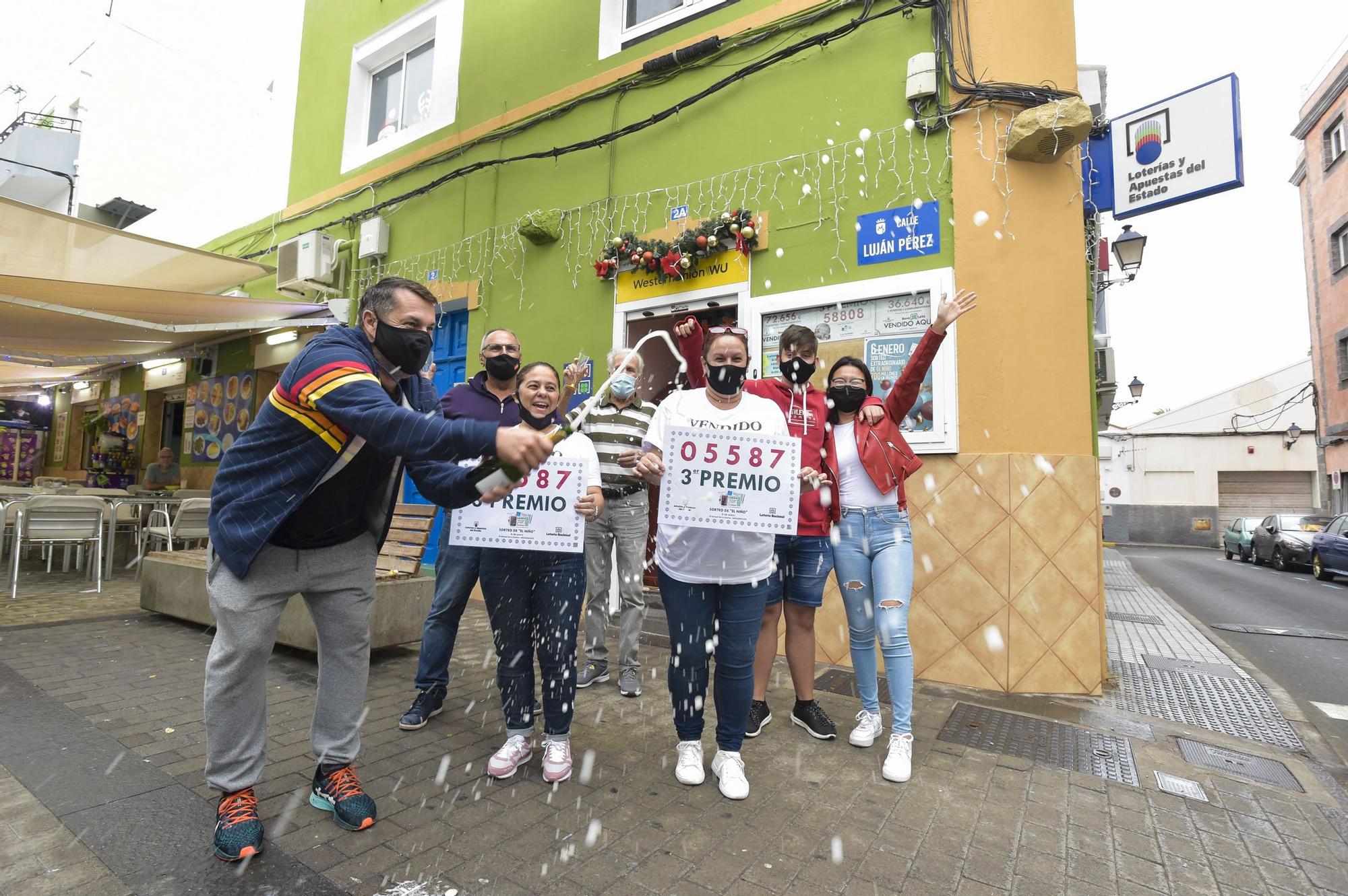 Celebración de la Lotería del Niño en Gran Canaria