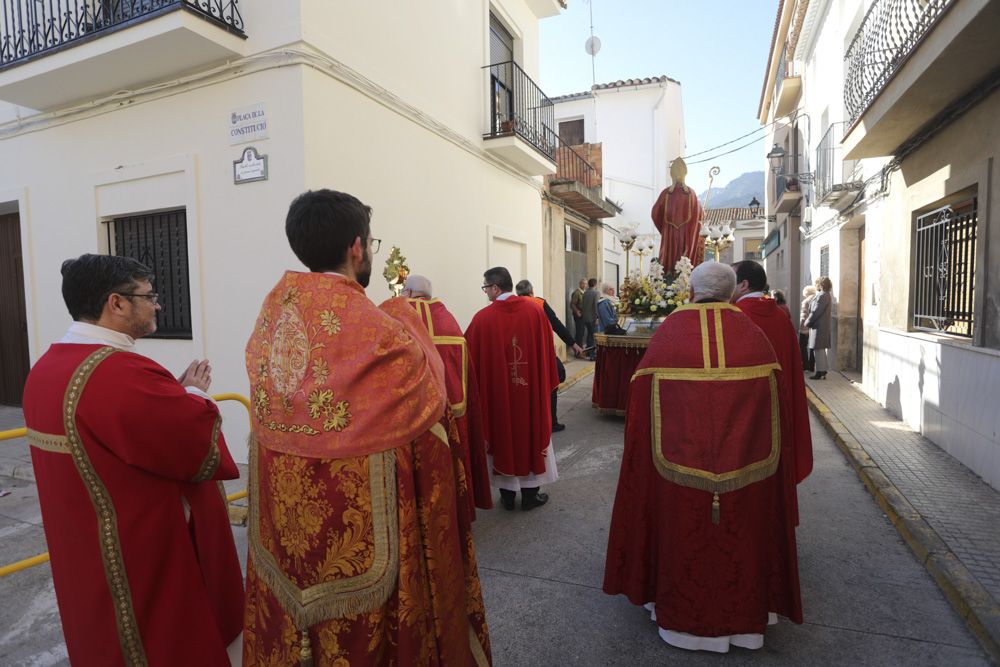 Procesión de Sant Blai en Estivella