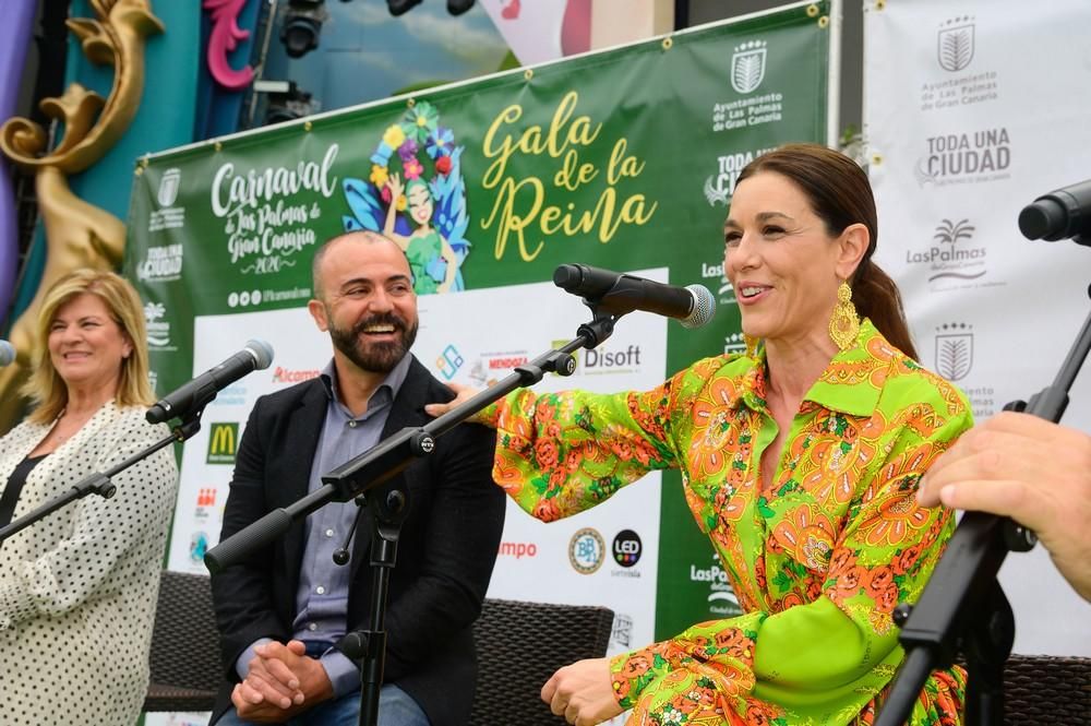 Encuentro con los presentadores de la Gala de la Reina del Carnaval de Las Palmas de Gran Canaria