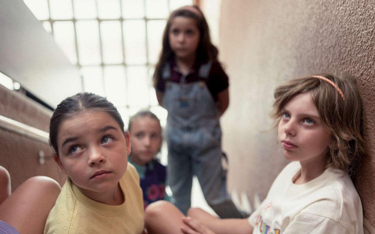 Un fotograma en el colegio de Atocha.