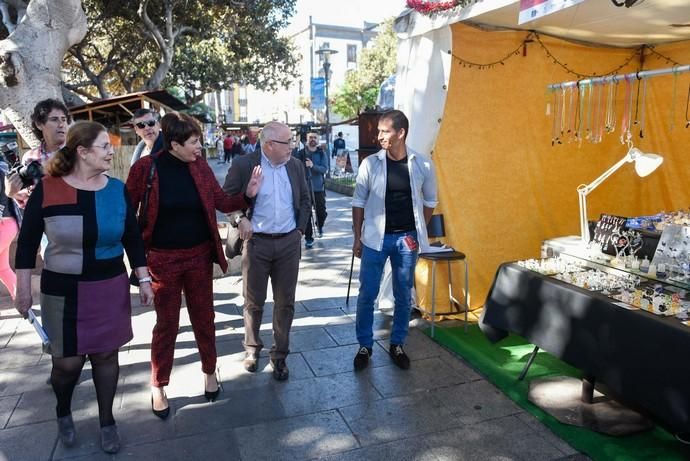 Inauguración de la Feria de Artesanía en San Telmo