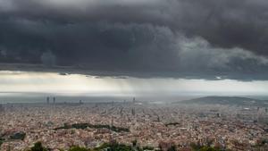 Lluvia en Barcelona