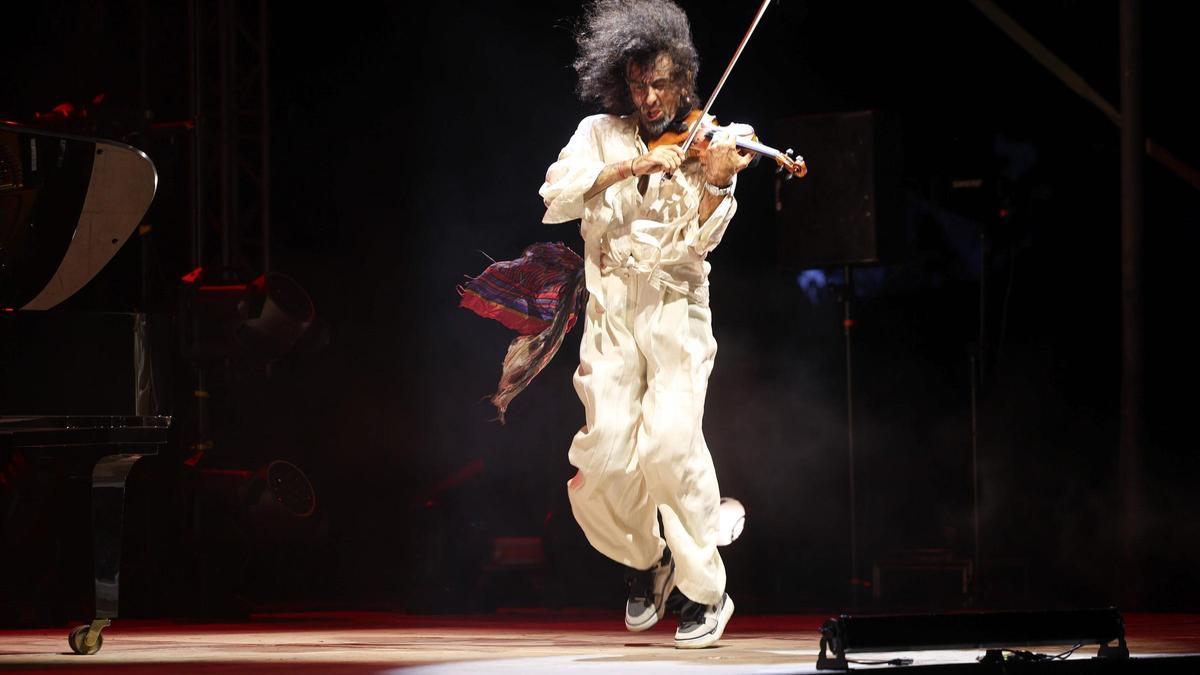 Ara Malikian en su concierto del pasado julio en Ibiza