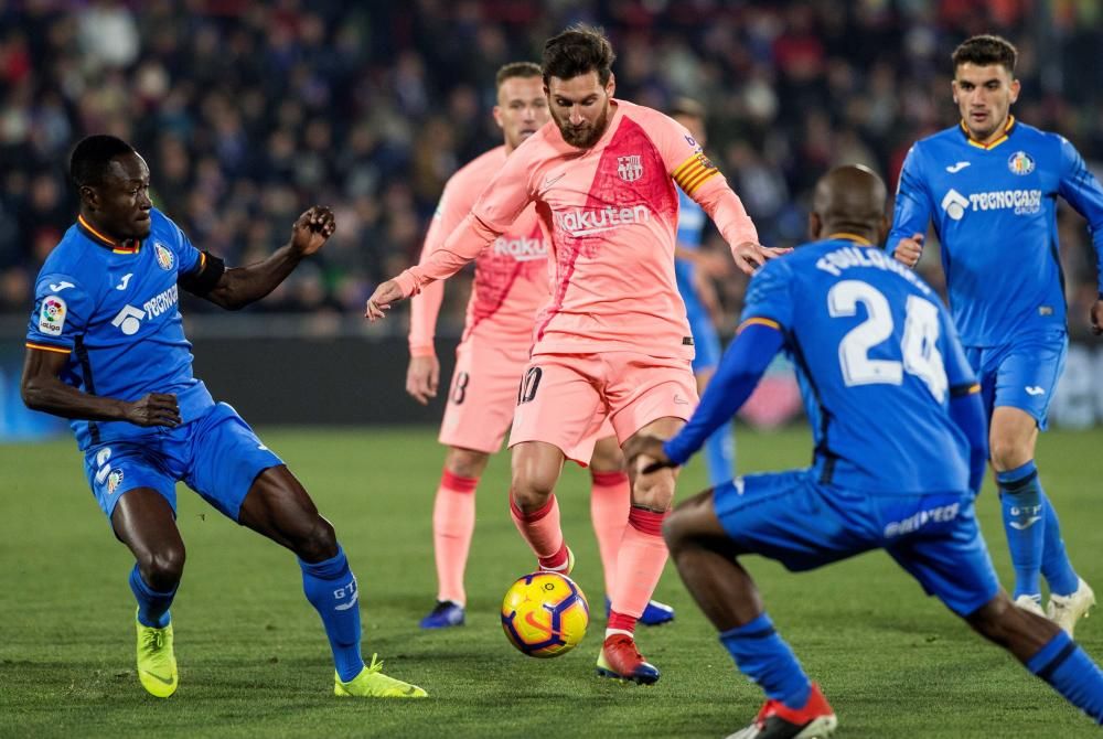 Las mejores imágenes del Getafe - Barcelona