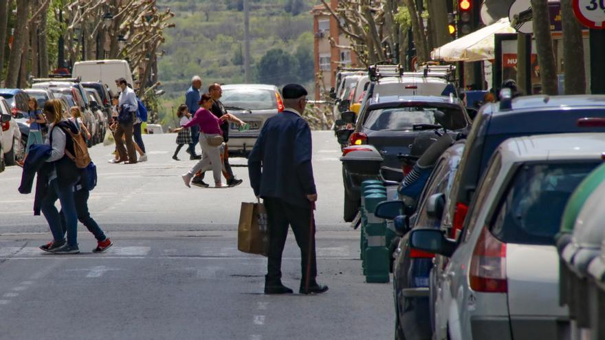 Más precaución para los peatones en Alcoy