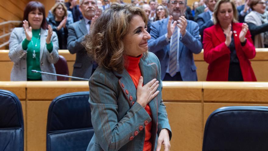 La ministra de Hacienda y Función Pública, María Jesús Montero.