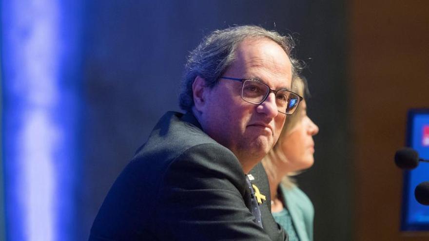 Torra y Puigdemont califican la Constitución como &quot;cárcel&quot; y &quot;herramienta de represión&quot;