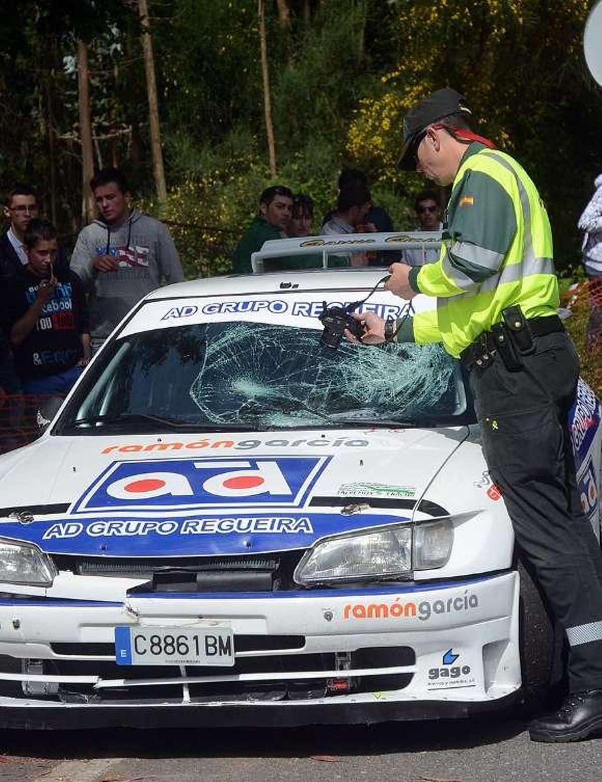Herido grave al ser arrollado por uno de los coches participantes en la Subida Ciudad de Pontevedra