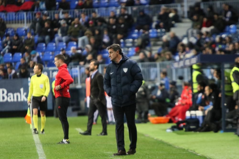 El conjunto blanquiazul comienza el año 2018 perdiendo en La Rosaleda ante el conjunto españolista con un solitario tanto de Sergi Darder al poco de iniciarse el encuentro