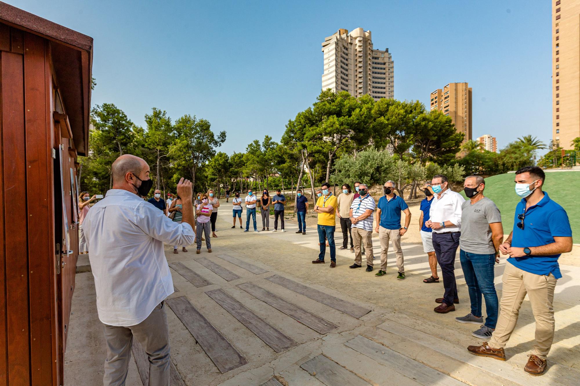 Presentación del proyecto del nuevo Albergue en el parque de la Séquia Mare en Benidorm