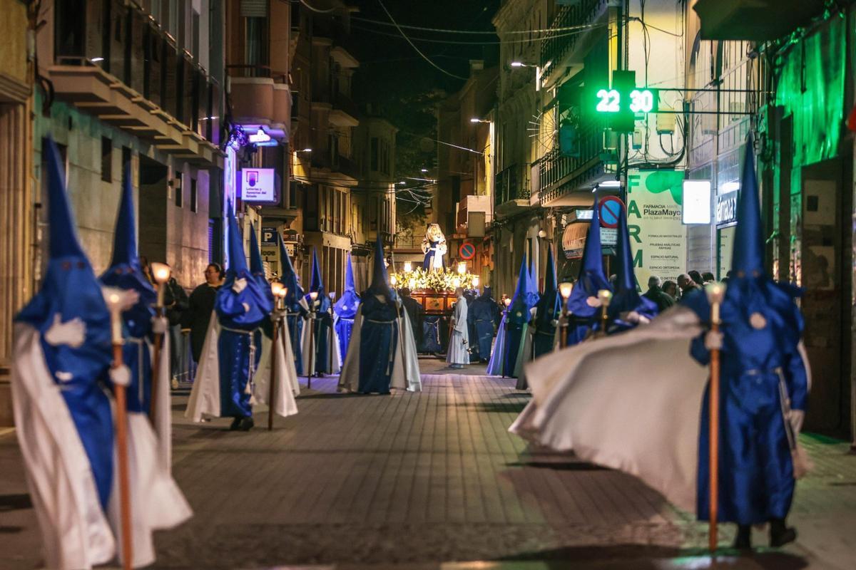 Encuentro de la Verónica y el Nazareno en Elda
