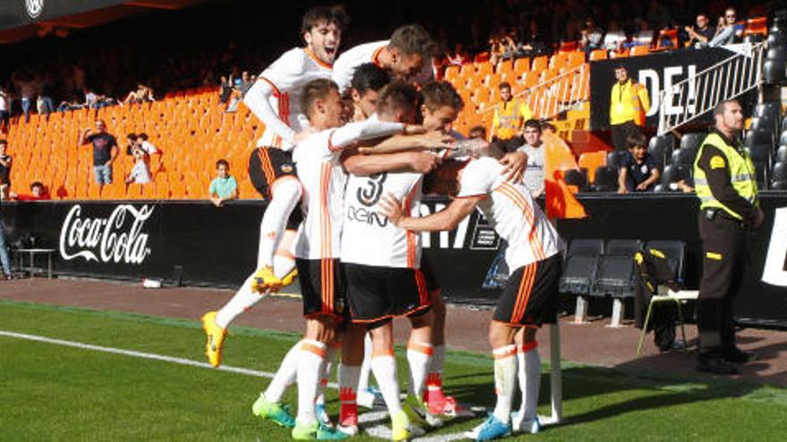 El filial se juega en Mestalla ser tercero