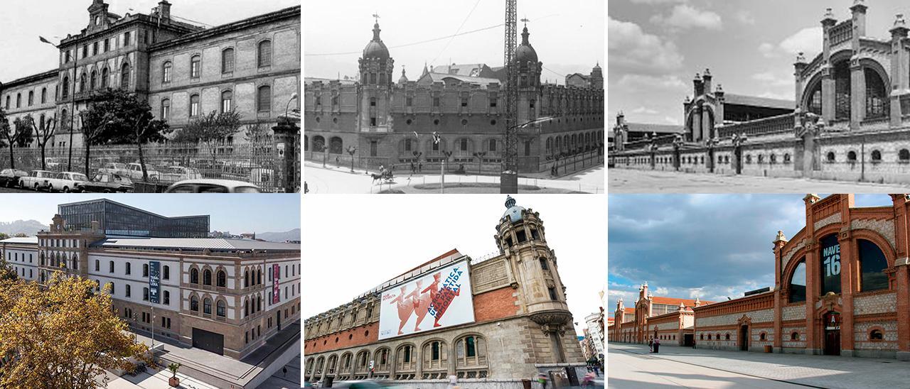 Tabakalera de San Sebastián; Azkuna Zentroa, en Bilbao y Matadero, en Madrid.