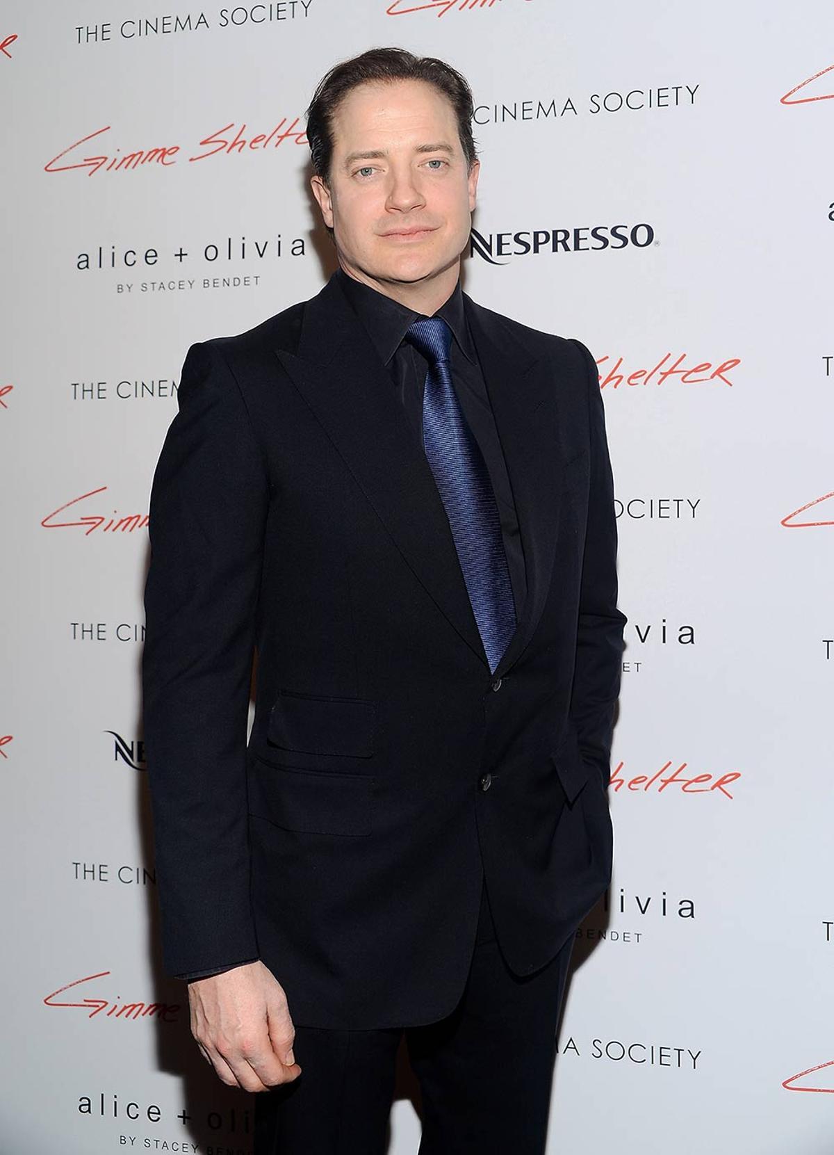 Brendan Fraser durante un evento en Los Angeles