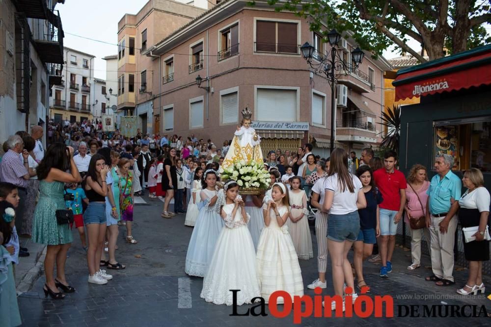 Procesión Virgen del Carmen en Caravaca