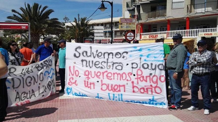 Nueva manifestación en Lo Pagán