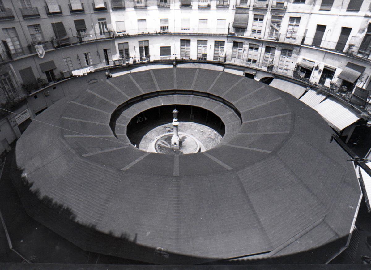 La plaza Redonda antes de su última remodelación La plaza Redonda antes de su última remodelación