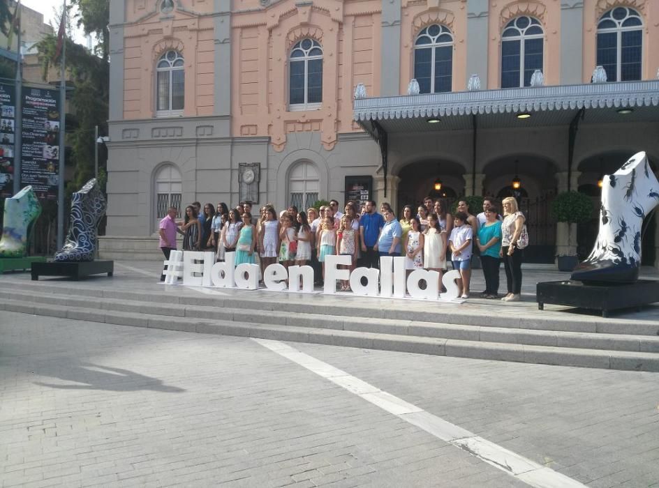 Convivencia de las candidatas a Fallera de Elda