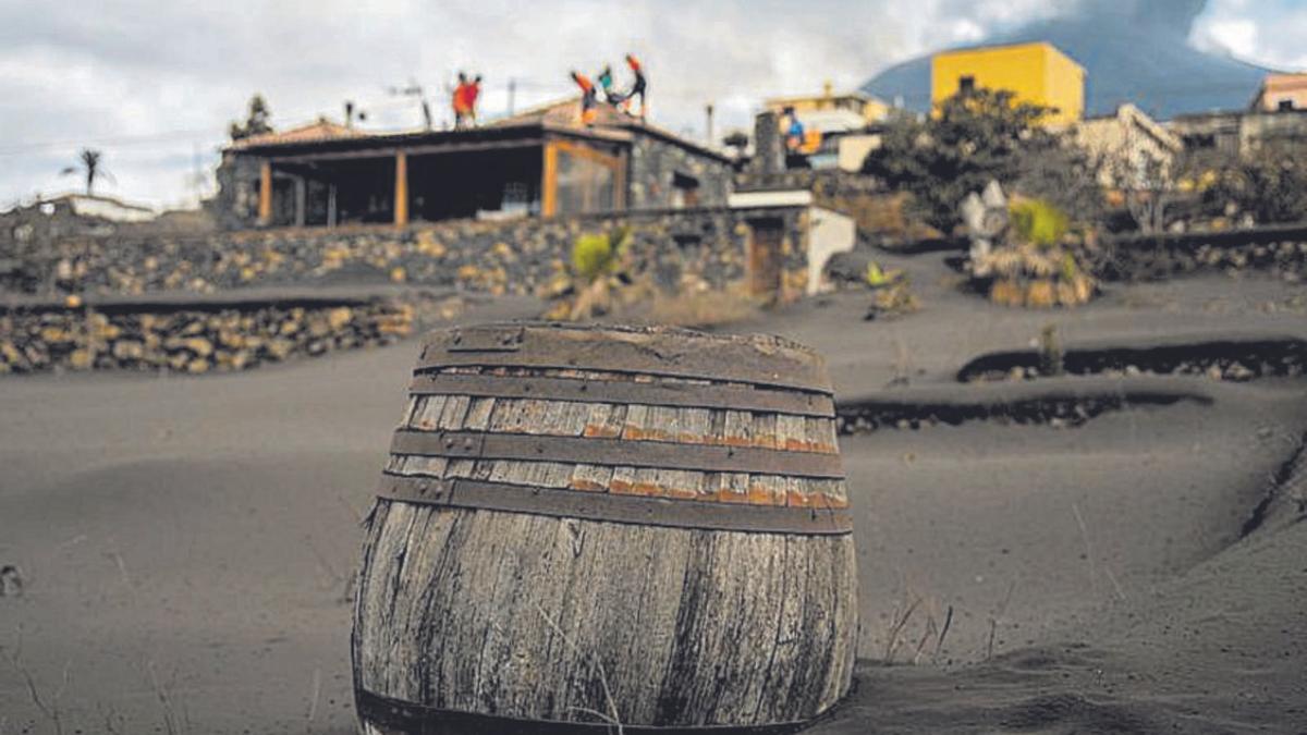 La acumulación de ceniza es notable en algunas zonas.  | | KIKE RINCÓN