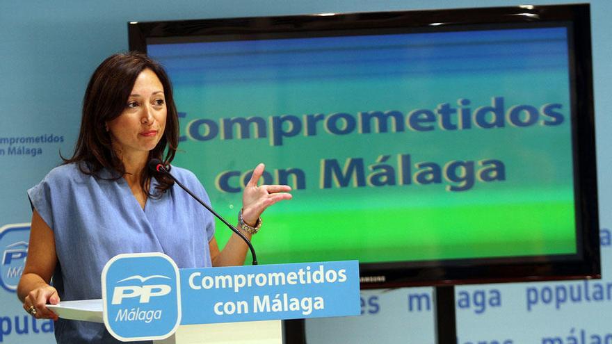 La secretaria general del PP de Málaga, Patricia Navarro.