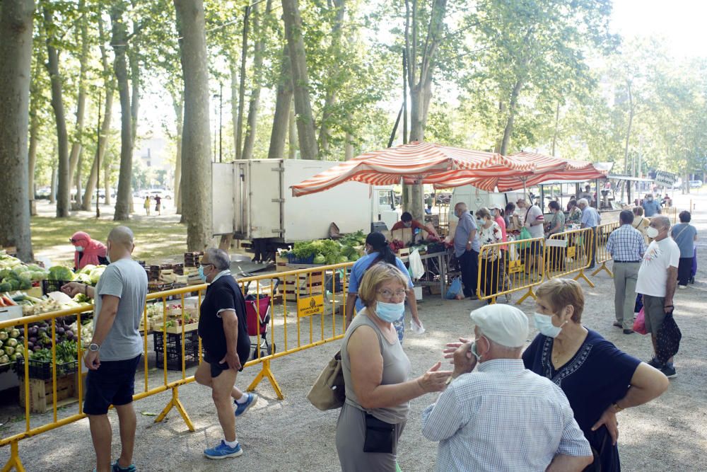 El mercat de Girona aquest dissabte