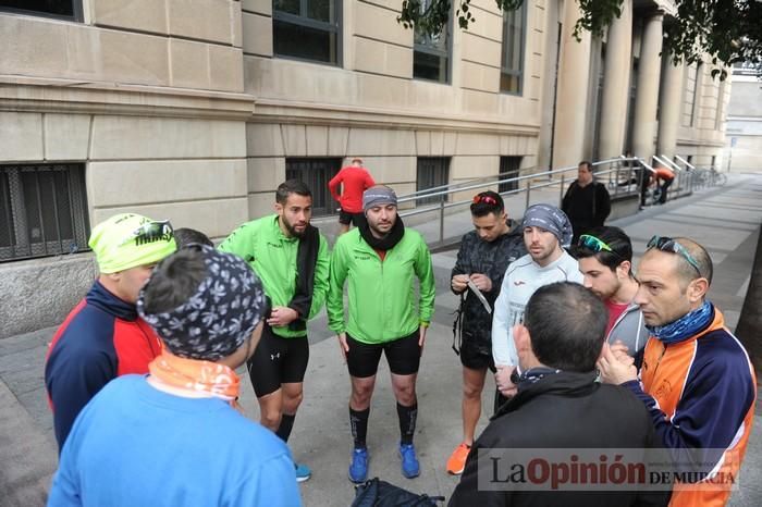 Salida Maratón y Media Maratón de Murcia