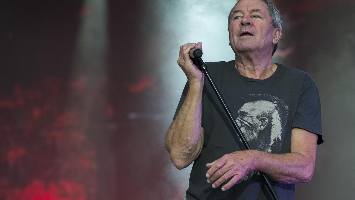 Ian Gillan en el festival de 2017.