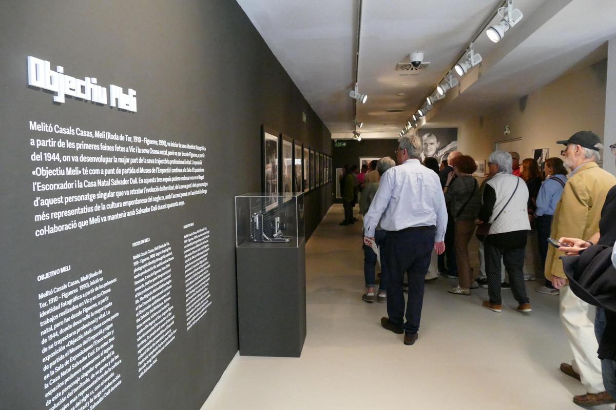 EN IMATGES | La inauguració d''Objectiu Meli' a Figueres converteix l'exposició en un homenatge popular al fotògraf