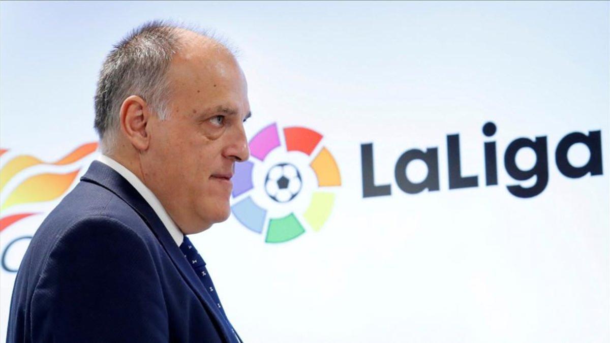 Javier Tebas, presidente de LaLiga