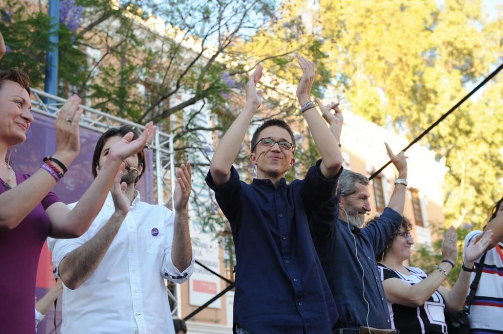 Mitin de Íñigo Errejón en Murcia