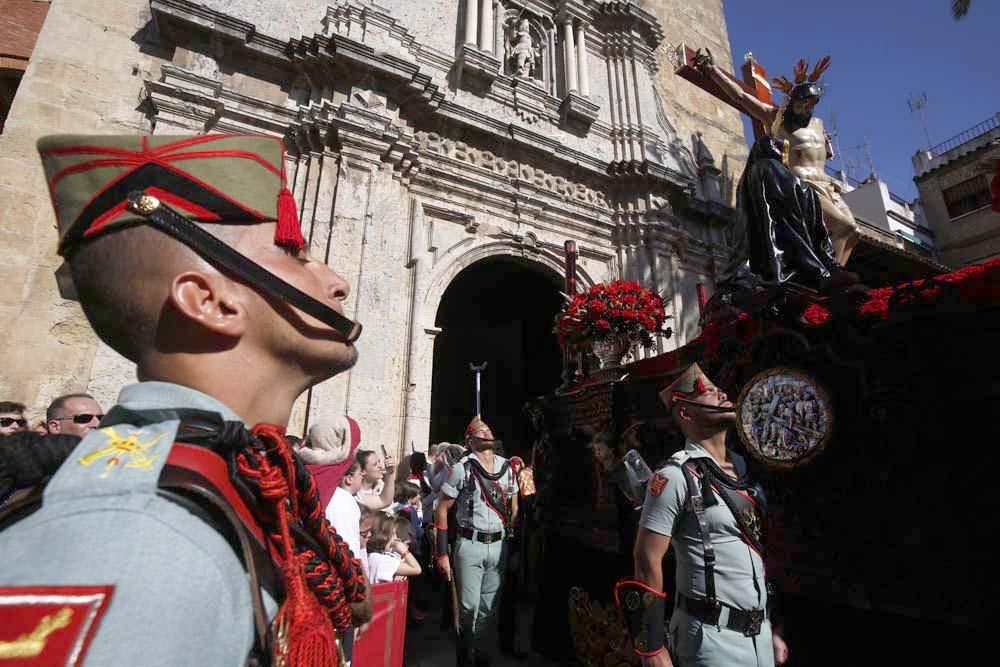 La hermandad de la Caridad y los legionarios