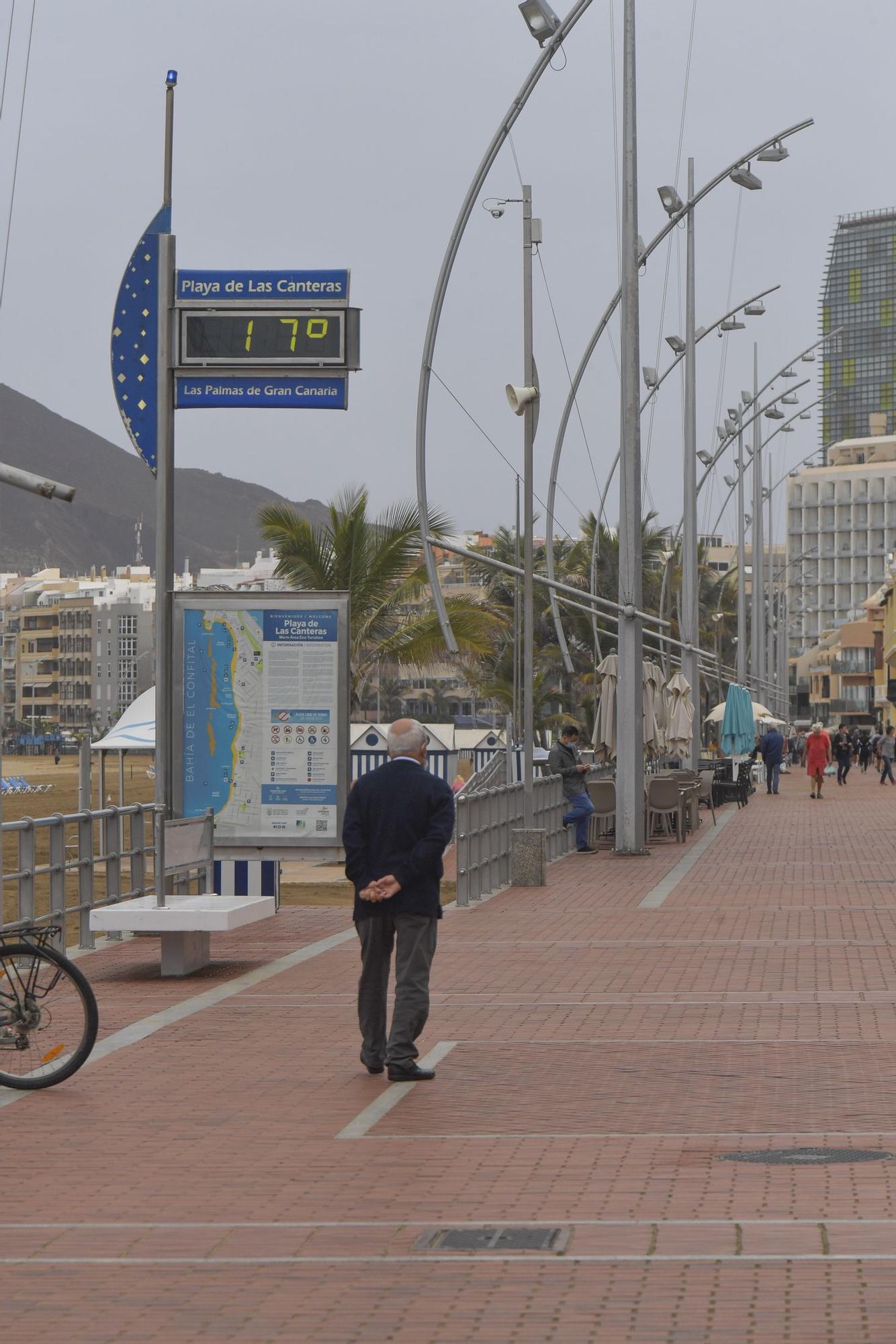 Lluvia en Las Palmas de Gran Canaria (07/01/2022)