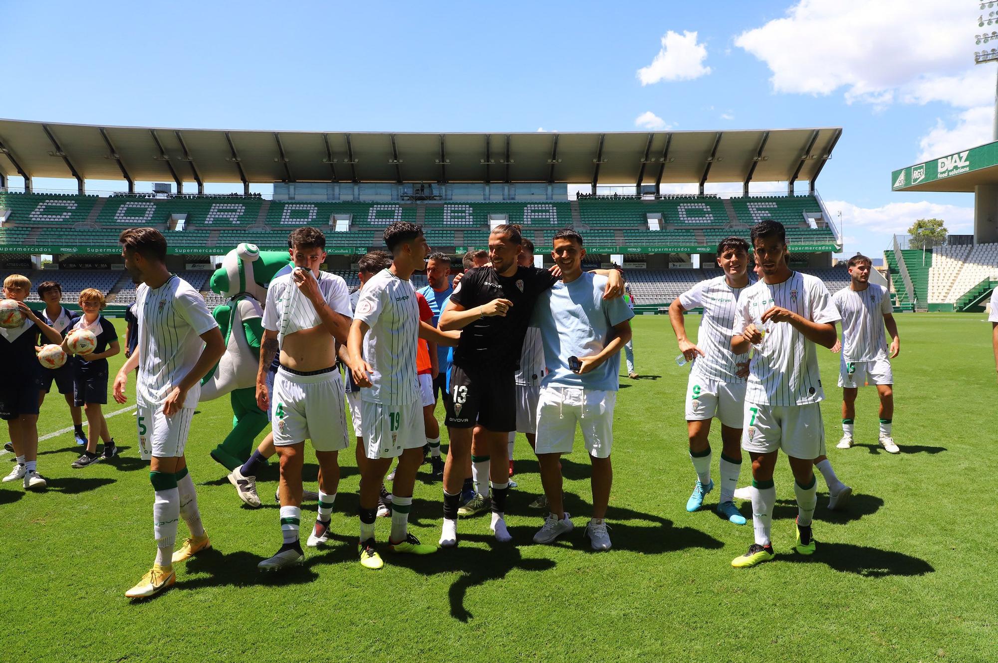 El derbi de play off entre el Córdoba B y el Ciudad de Lucena, en  imágenes