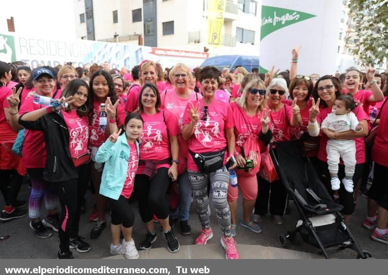 Marcha contra el cáncer de mama en Castellón