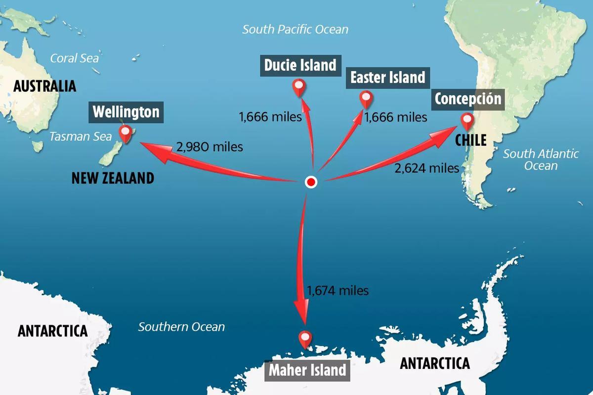 El punt Nemo és el lloc de l'oceà més allunyat de qualsevol costa