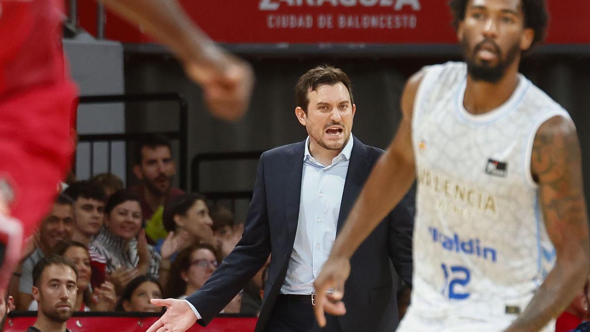 La valoración de Xavi Albert de la victoria de Valencia Basket ante Casademont Zaragoza