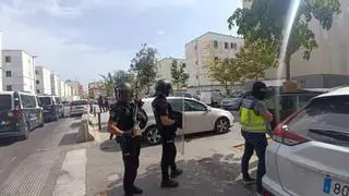 La Policía Nacional toma la barriada de Corea, en Palma, en una operación antidroga
