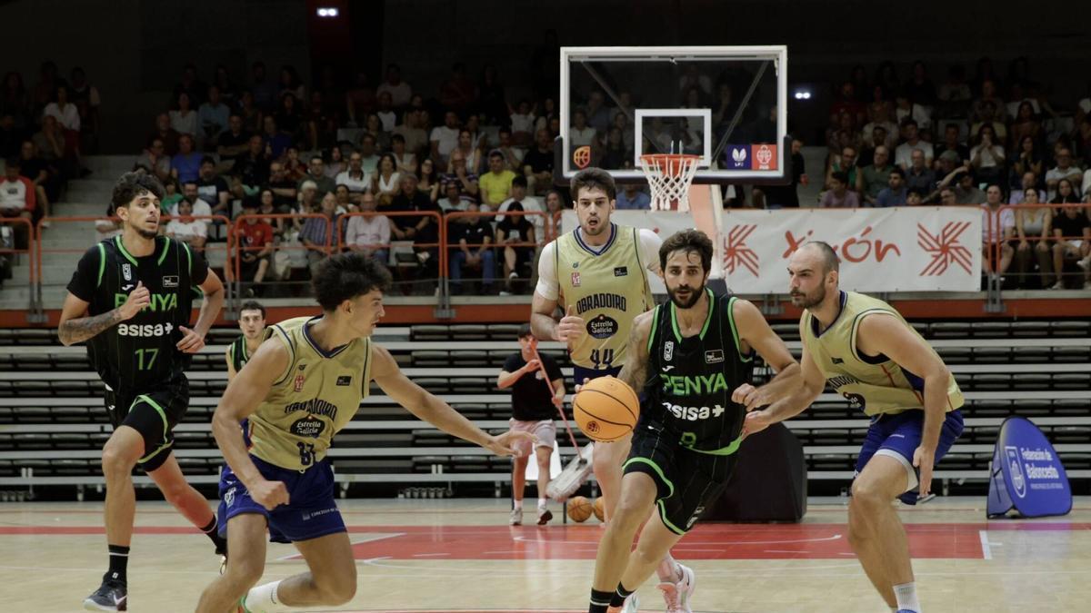 el Palacio de los Deportes de Gijón, una fiesta del baloncesto asturiano