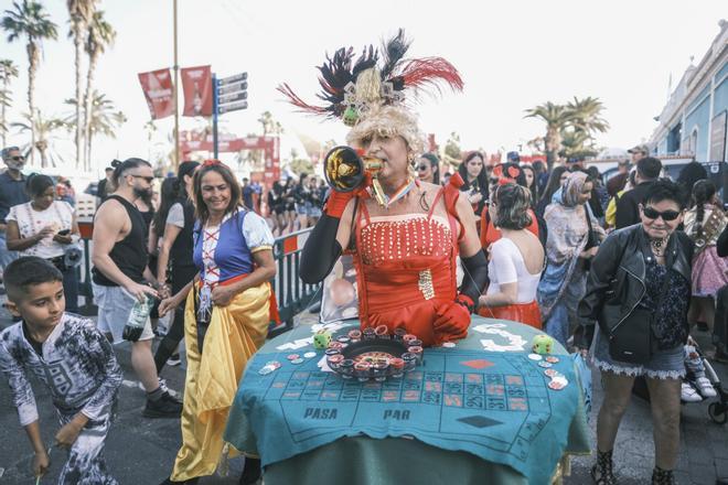 El Carnaval de Día del Carnaval de Las Palmas de Gran Canaria, en imágenes